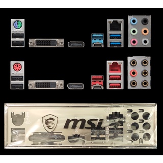 MSI 微星 B360-A PRO、B360 GAMING ARCTIC 全新原裝 後檔板 後檔片