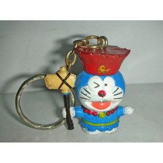 aaL皮商旋.(企業寶寶公仔娃娃)已稍有年代哆啦A夢(Doraemon)公仔吊飾!--底部可插在筆上值得收藏! 中-P