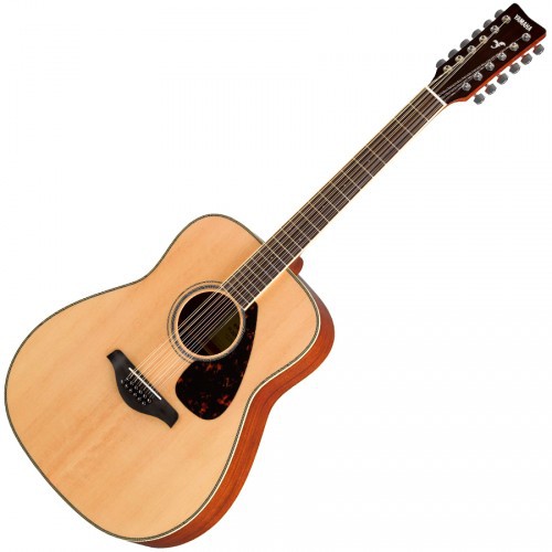 【六絃樂器】全新 Yamaha FG820-12 12弦面單板吉他 / 現貨特價 / 附高級琴袋