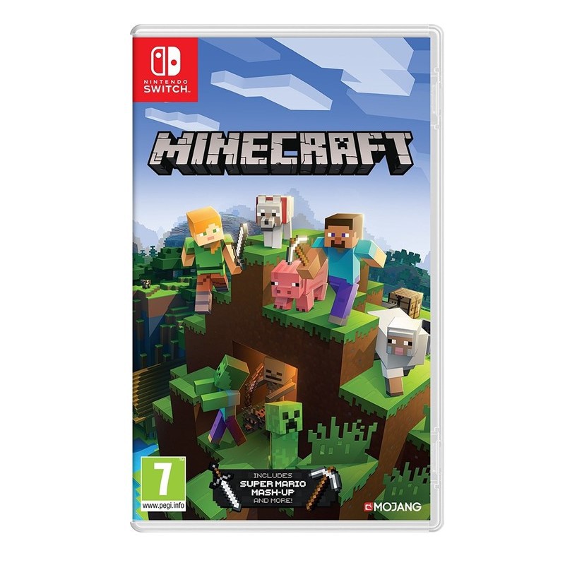 特價優惠 Nintendo Switch Minecraft 我的世界當個創世神中文版全新品 台中星光電玩 蝦皮購物