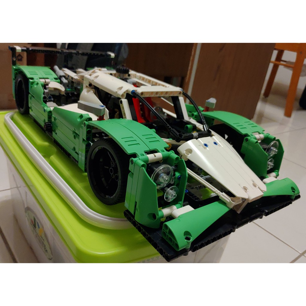 LEGO 樂高 42039 科技系列-24小時賽車 (已組裝、貼紙未貼) 限高雄面交！