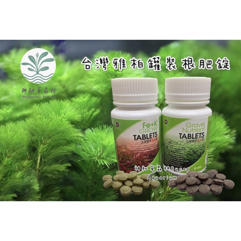 神秘草森林 罐裝30錠 水草根肥錠罐裝基肥根肥追肥水草肥 蝦皮購物