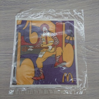 [麥當勞] 1996年 衣服轉印貼紙 轉印紙 兒童 早起收藏