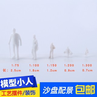 *5號模具館* 吉吉正品吉吉模型 沙盤建築模型材料 場景模型 模型人物 白色小人 多比例