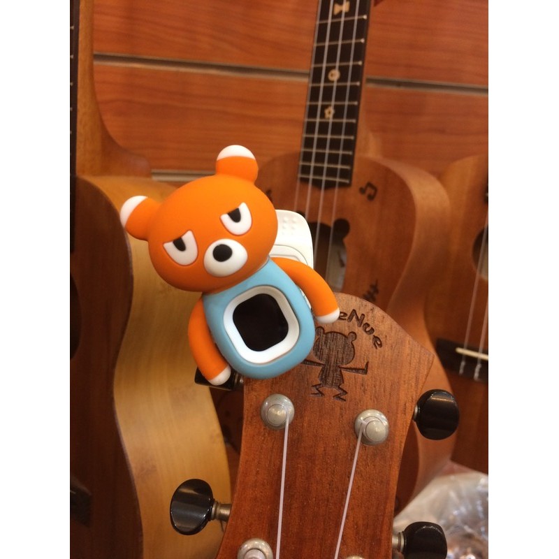 【大鼻子樂器】全新 公司貨 Anuenue U900 熊野 造型 熊 夾式調音器