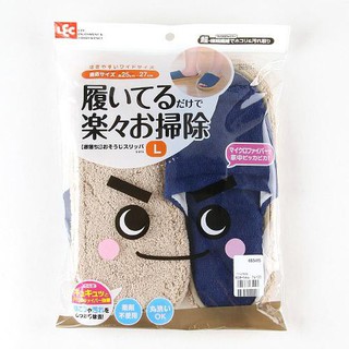 【168JAPAN】日本 LEC 激落君 可水洗 超細纖維 擦地拖鞋 木質地板清潔 拖鞋 拖把
