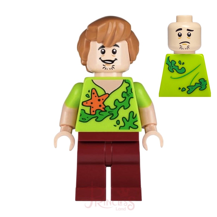 公主樂糕殿 LEGO 75903 Scooby-Doo 史酷比 Shaggy 薛吉 海星/海草 scd012 B005