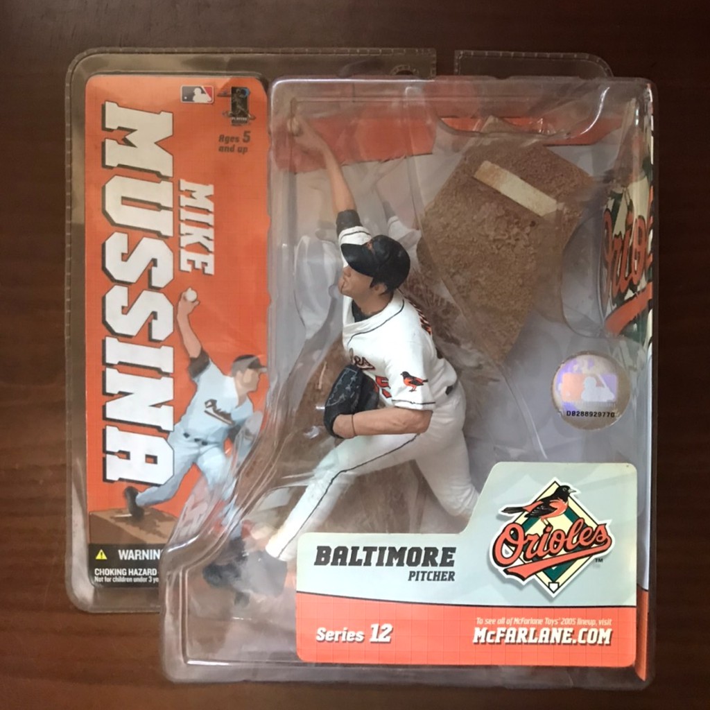 麥法蘭 Mcfarlane MLB 12 美國職棒大聯盟 Mike Mussina 巴爾的摩金鶯隊 變體版