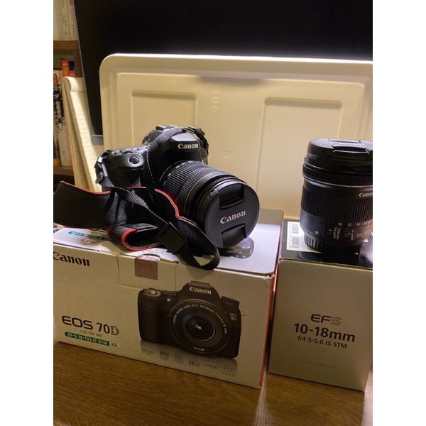 雙鏡組 Canon EOS 70D EF-S 18-135 IS STM kit 和 10-18 f/4.5-5.6