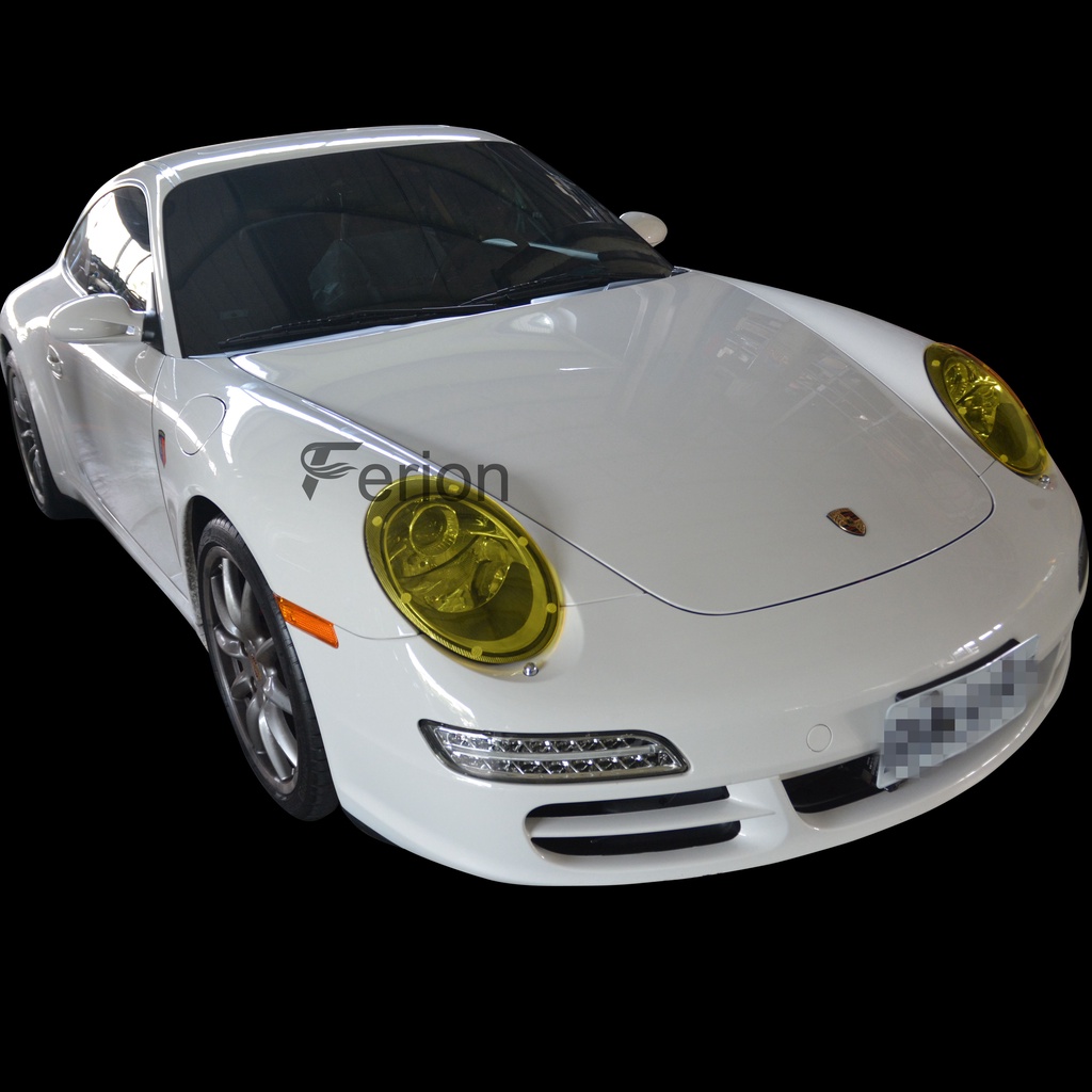 法利昂 Porsche 保時捷 997 硬式燈膜 燈膜 可拆式燈膜 大燈護片