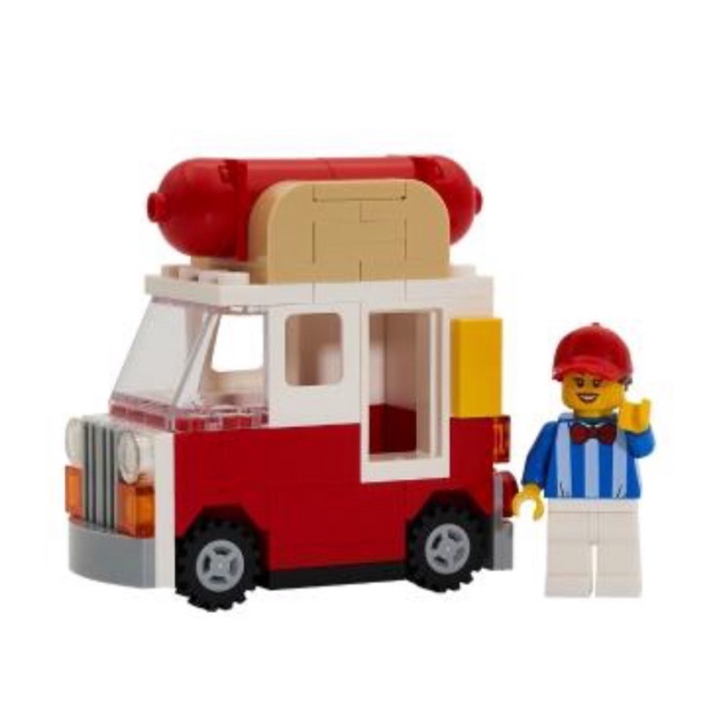 大安區可面交 全新未拆 現貨 正版 LEGO 6381936 熱狗快餐車