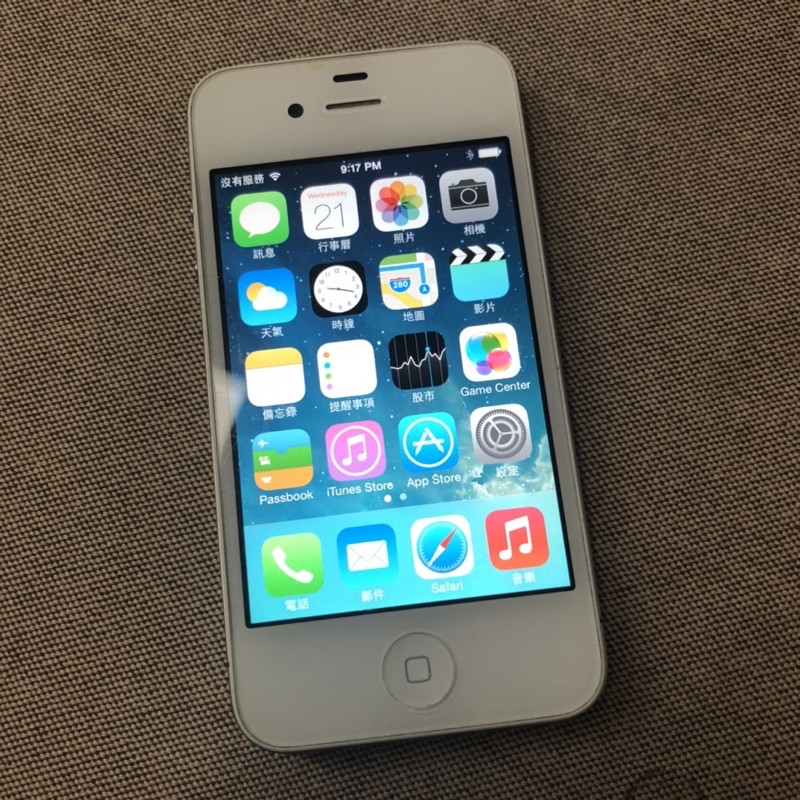 Apple iPhone 4s 16g 蘋果 智慧手機 觸控 手機 裸機 白 二手