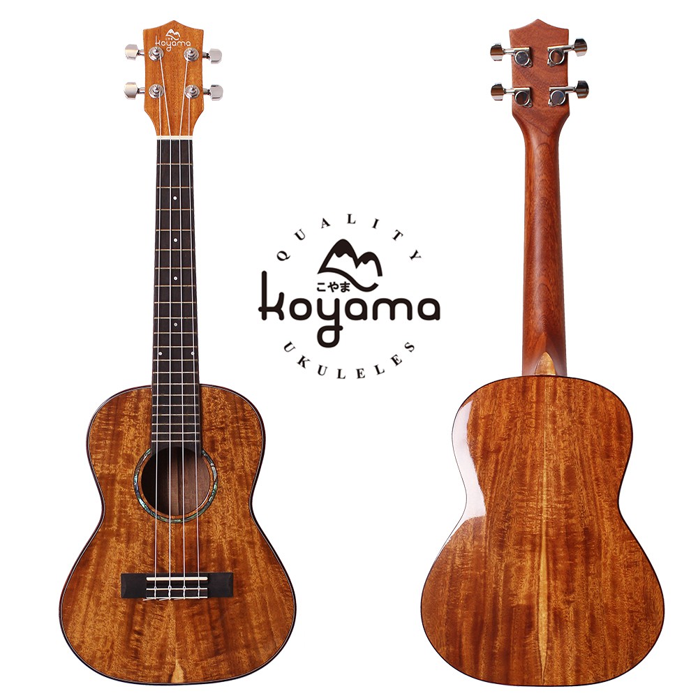 KOYAMA KYM-ASAT 26吋烏克麗麗 相思木全單板 全單烏克麗麗 Tenor ukulele