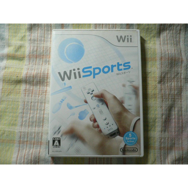 日版 wii sport 遊戲光碟