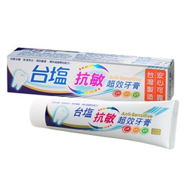 台鹽抗敏超效牙膏