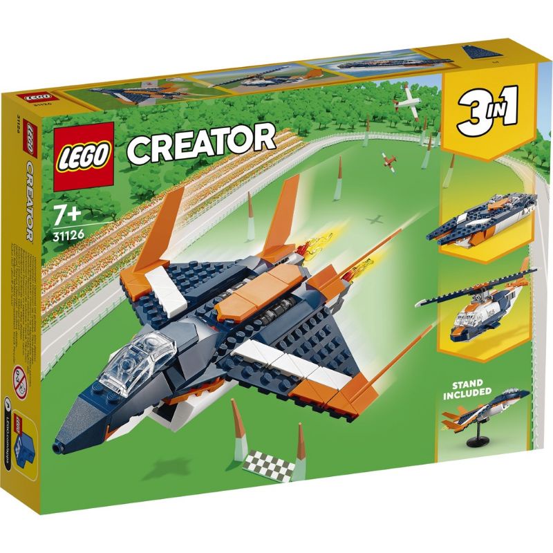 二拇弟 樂高 LEGO 31126 創意百變系列 3 合 1 超音速噴射機