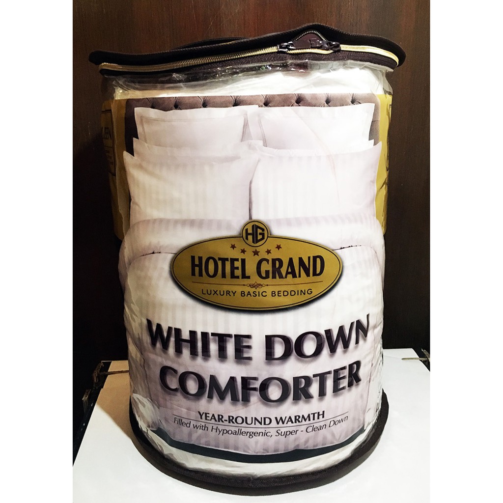 Hotel Grand 雙人白羽絨被 180 x 210公分 鴨絨被 羽毛被 被子 雙人被 毯子  COSTCO 美國製