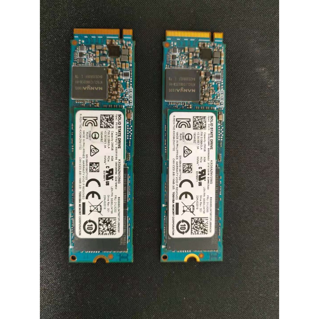 TOSHIBA 東芝】SSD PCIE NVMe 256G KXG6AZNV256G(拆封新品) | 蝦皮購物