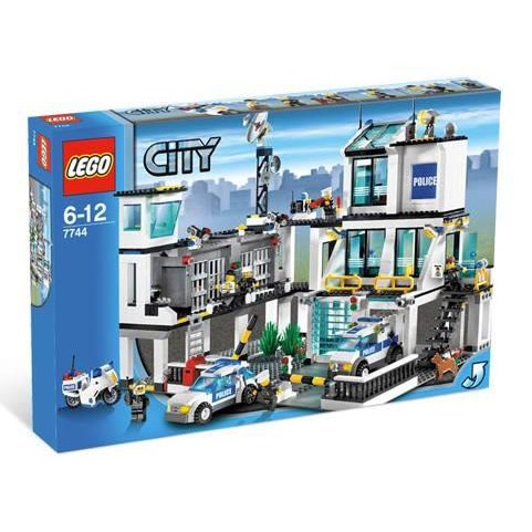 樂高 LEGO 7744 警察總部 已絕版 無盒版