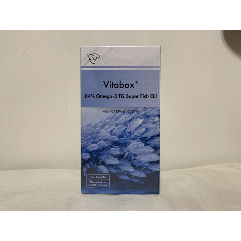VITABOX®德國 84% OMEGA-3 TG 高濃度魚油 (EPA+DHA)