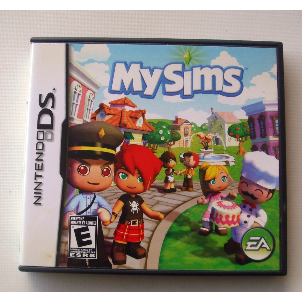 NDS 我與模擬市民 英文版(3DS可玩) MySims