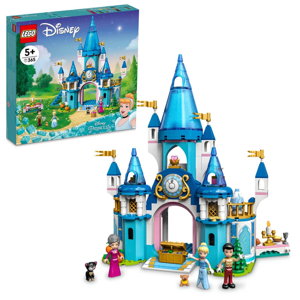 現貨 樂高 LEGO 迪士尼 Disney 系列 43206 灰姑娘和白馬王子的城堡  全新未拆 正版 原廠貨