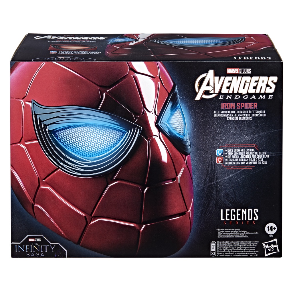 【孩之寶】Marvel漫威傳奇 收藏頭盔 鋼鐵蜘蛛人 現貨