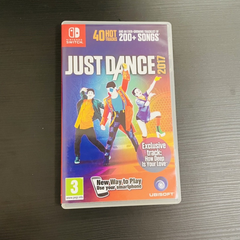 NS 舞力全開 Just Dance 2017 二手9成新 任天堂 Switch