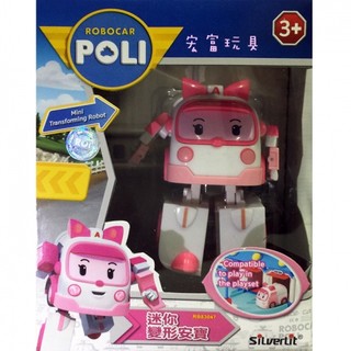 台中＊宏富玩具＊Robo car POLI 波力- 迷你變形安寶