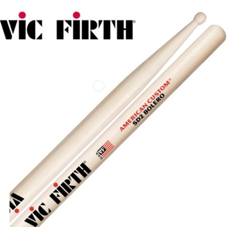 【偉博樂器】美國 ViC FiRTH SD2 鼓棒 爵士鼓棒 管樂團鼓棒 楓木製 BOLERO