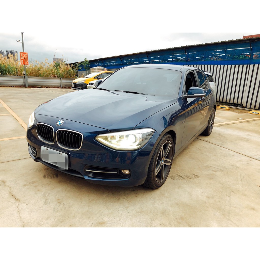 Fb搜尋 Andy嚴選優質汽車坊 熱門車中古車二手車13年bmw118i 藍色跑12萬 蝦皮購物