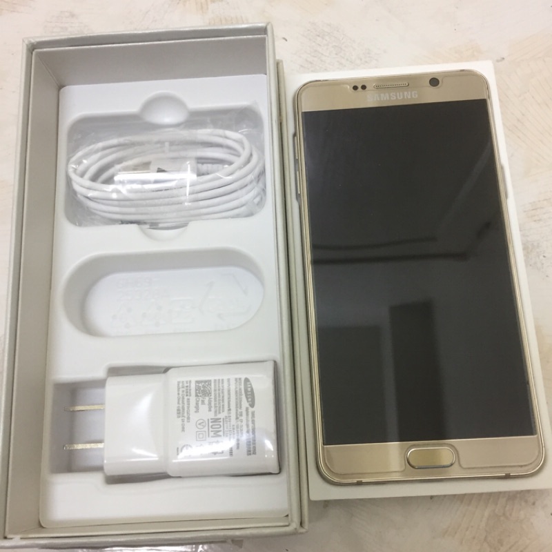 SAMSUNG GLAXEY NOTE 5 32G 金色