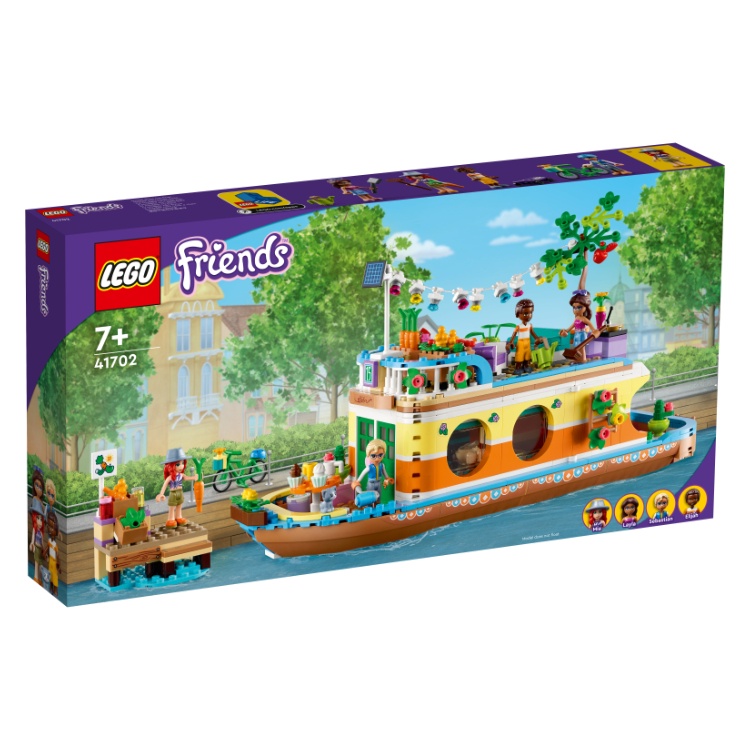 BRICK PAPA / LEGO 41702 Canal Houseboat