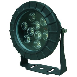 10W LED戶外燈 (圓形 投射燈) 色溫：暖白光 - JSB-9WX
