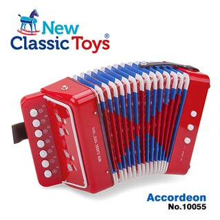 荷蘭New Classic Toys 幼兒手風琴玩具 (兩色可選) /音樂玩具/兒童手風琴玩具