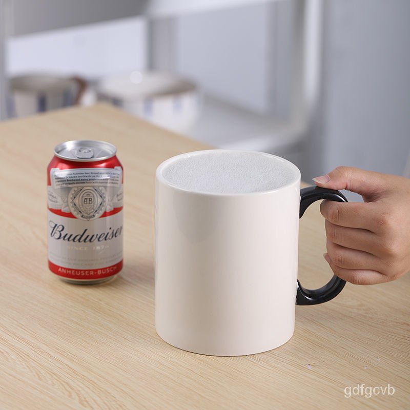 【馬克杯】水杯大容量女男1000ml白色網紅陶瓷創意個性超大號成人啤酒馬克杯