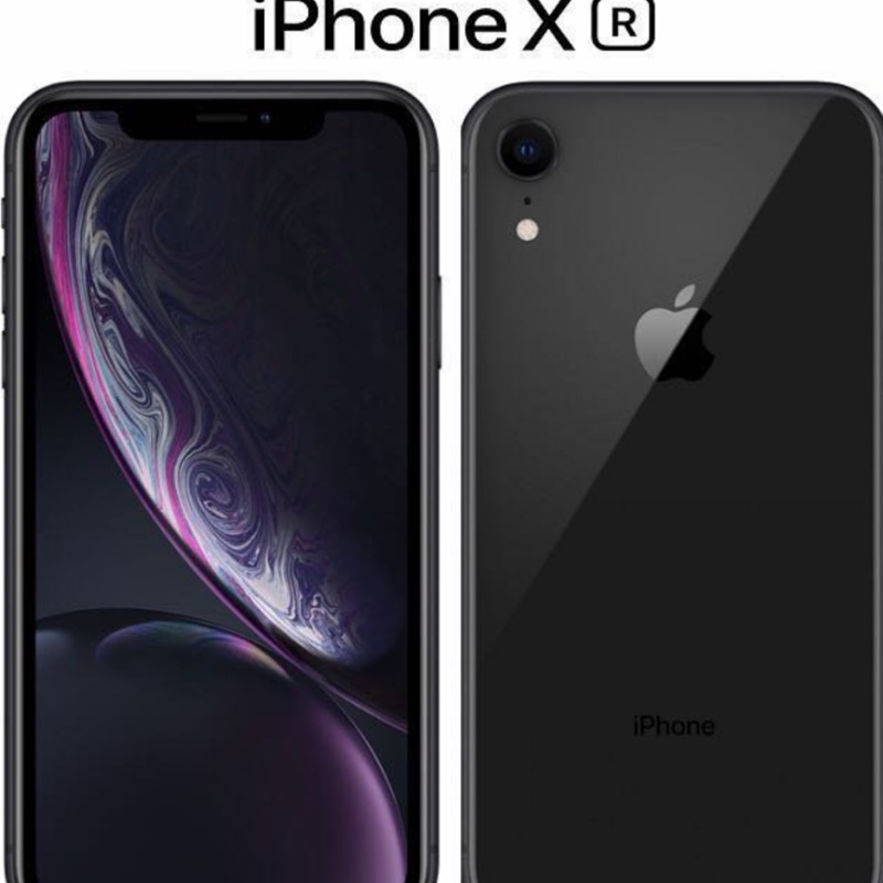 全新iPhone XR 128g黑色 未開通 僅拆封檢查 保固還沒開始算 配件全新未動 台灣公司貨=25300