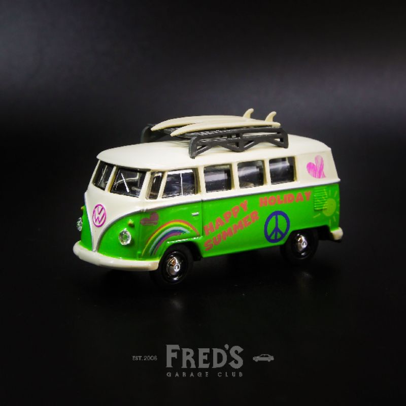 Schuco 德國舒克1 64 模型車福斯volkswagen T1 Bus衝浪板 蝦皮購物