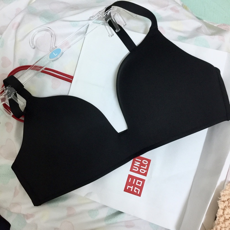 全新 Uniqlo無鋼圈胸罩（輕型）L號 Uniqlo無鋼圈內衣