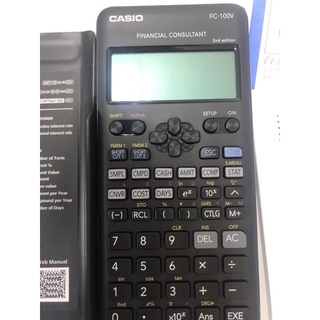 👍團購價全新二代CASIO FC 100V 財務型計算機 台灣卡西歐公司貨 保固2年實體店面可自取，團購價，多台更優惠喔