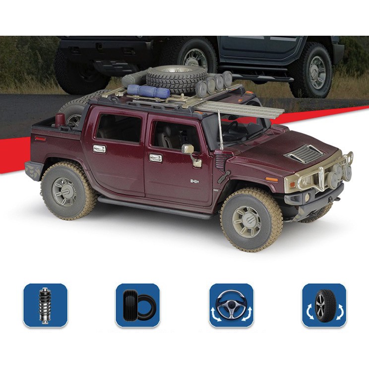 車苑模型 Maisto1 18 悍馬hummer H2 Sut 舊化版 蝦皮購物