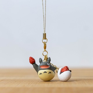 日本帶回 宮崎駿 吉卜力 正版 現貨 和果子吊飾 灰龍貓 草莓大福 龍貓 TOTORO 豆豆龍 鎖圈 吊飾 鑰匙圈 掛飾