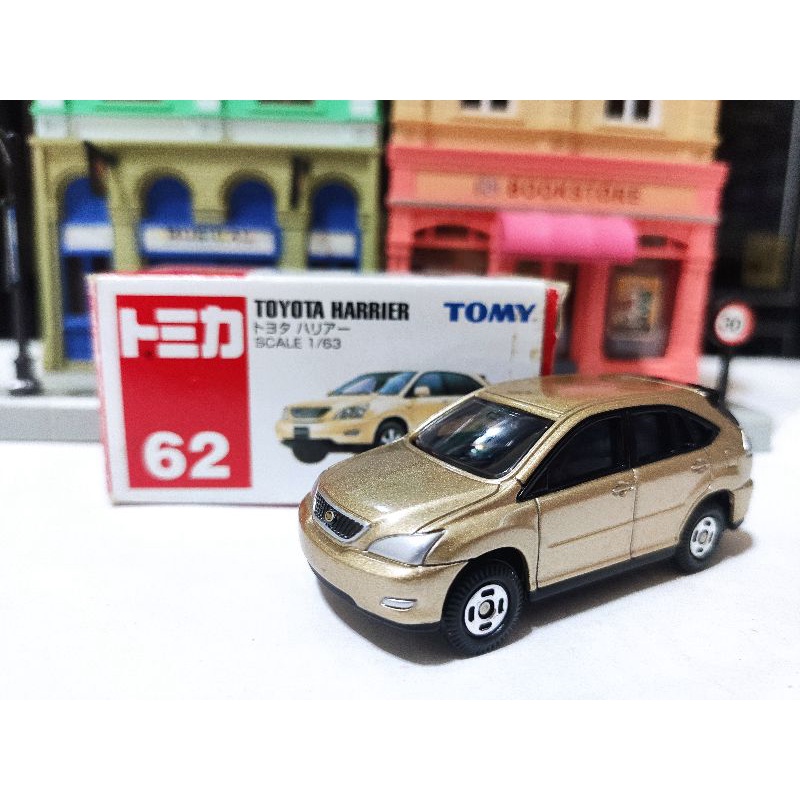 Tomica 舊藍標 No.62 新車貼 62 豐田 Toyota Harrier (Lexus RX-350) 休旅