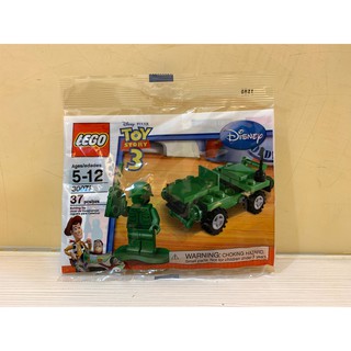 [玩樂高手附發票] 樂高 LEGO 30071 玩具總動員 綠色小兵