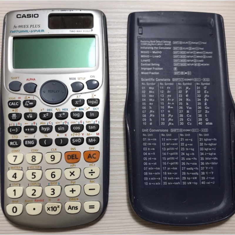 Casio fx-991ES PLUS 工程計算機