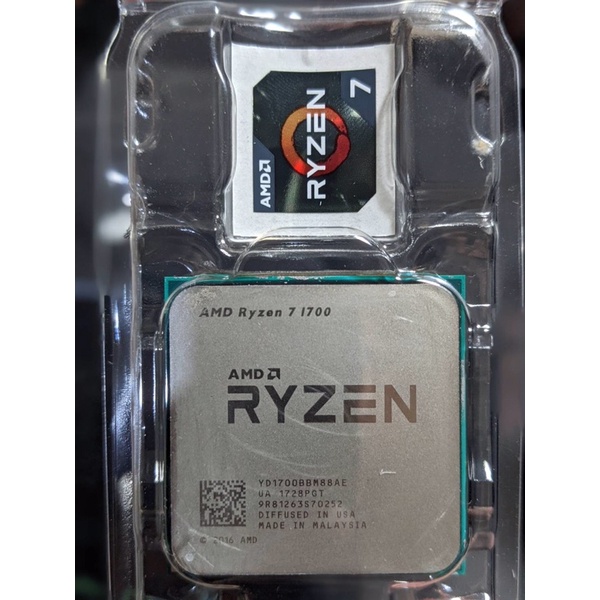 二手 AMD Ryzen 銳龍一代 R7 1700+ STRIX B350-F GAMING