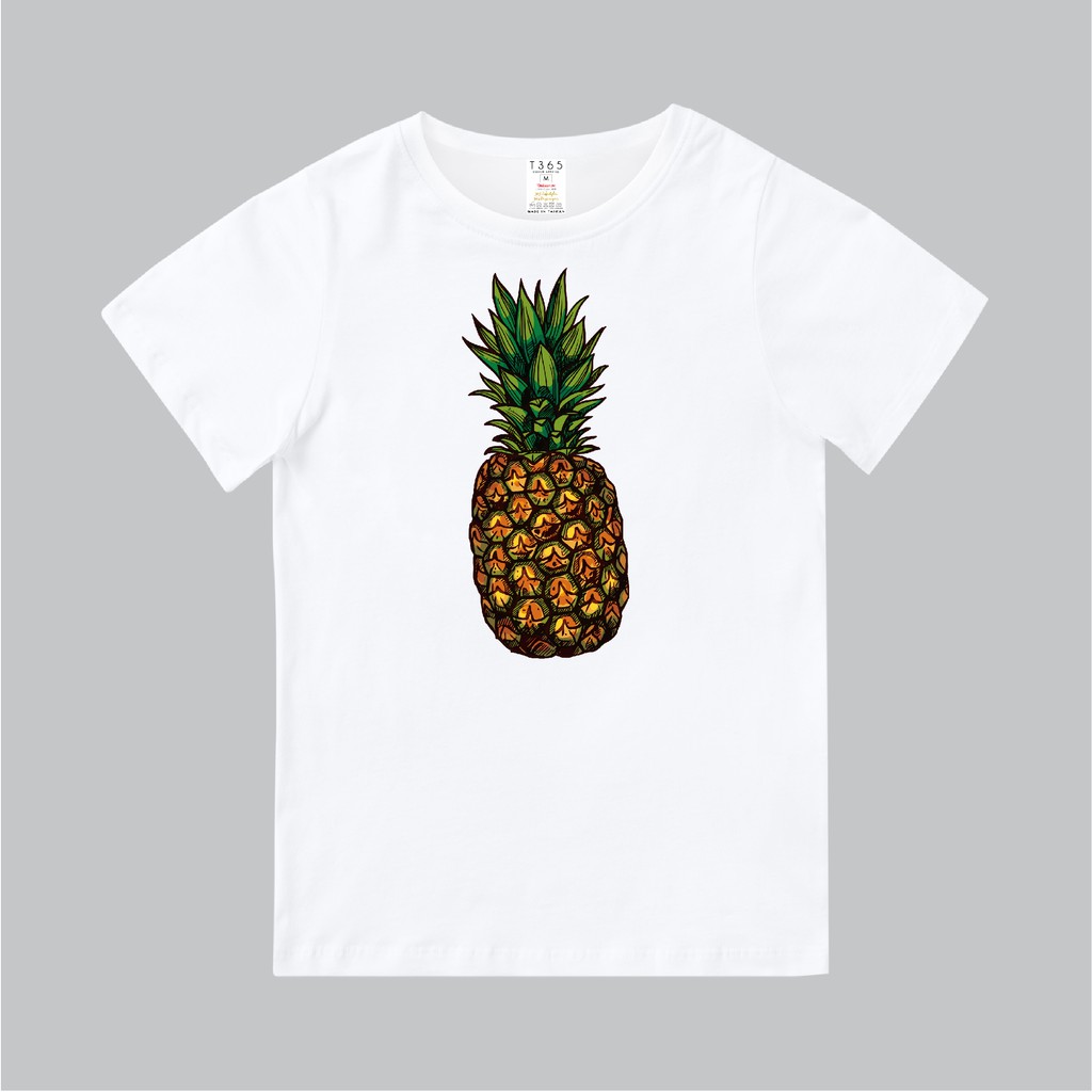 T365 MIT 親子裝 T恤 童裝 情侶裝 T-shirt 短T 水果 FRUIT 鳳梨 旺來 PINEAPPLE