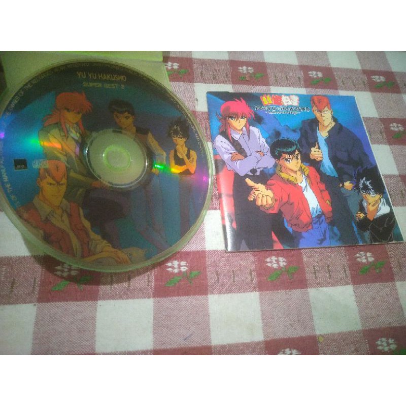 絕版珍藏 幽遊白書主題曲聲優歌曲cd 日本授權正版內有歌單附歌詞本書角完整無盒cd完好日本歌手動漫 蝦皮購物