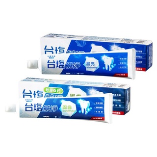 臺鹽生技 鹹淨晶亮／固齒牙膏(150g) 【小三美日】DS003281