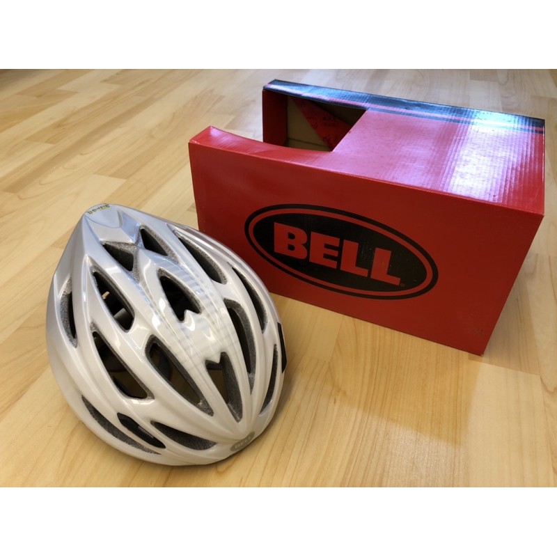 BELL SOLAR 自行車女用安全帽 白灰色/54~61CM - 全新品